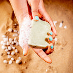 Haappyherbs The Mint Magic Luxury Bathing Soap Bar | Grocsy