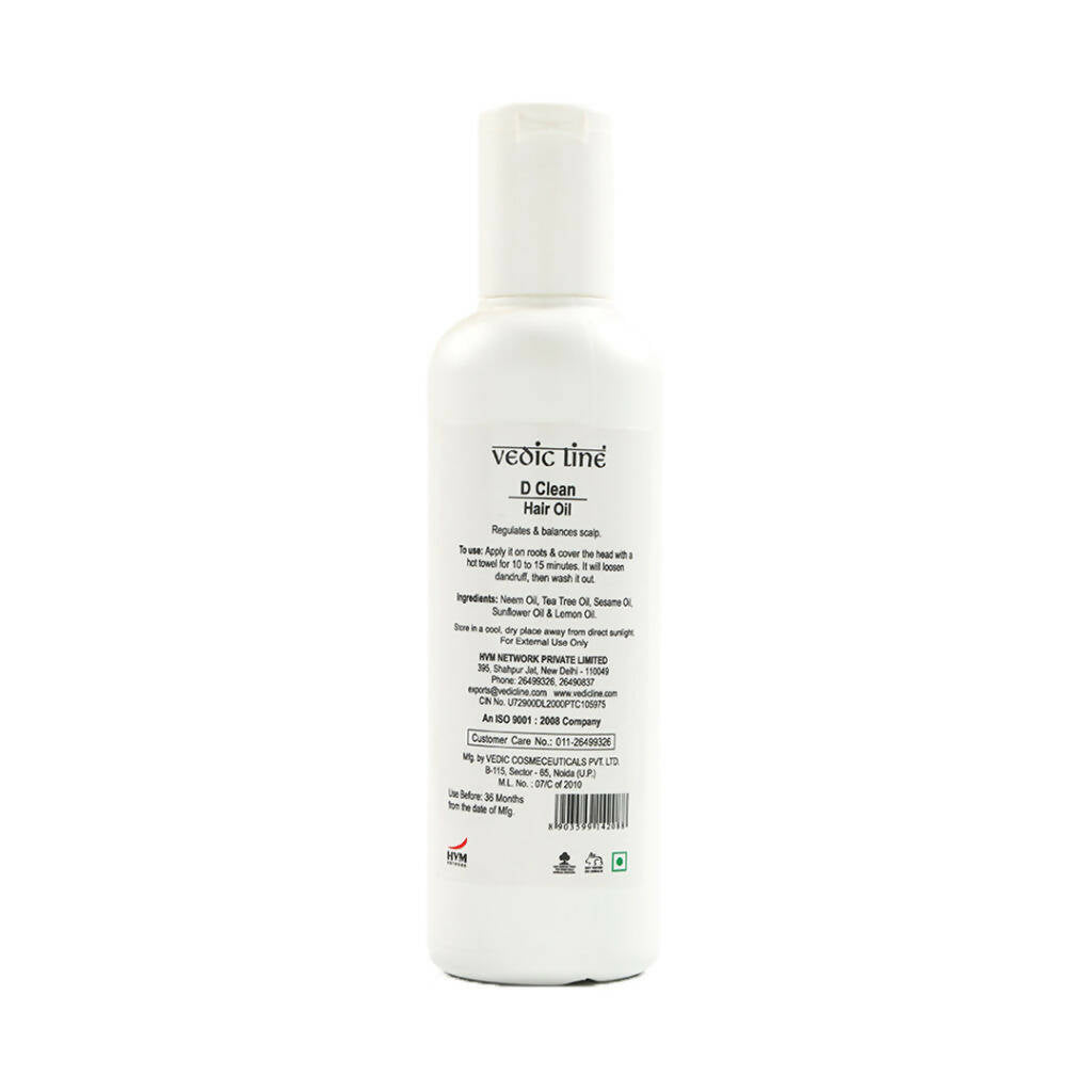 Vedic Line D Clean Hair Oil | Grocsy