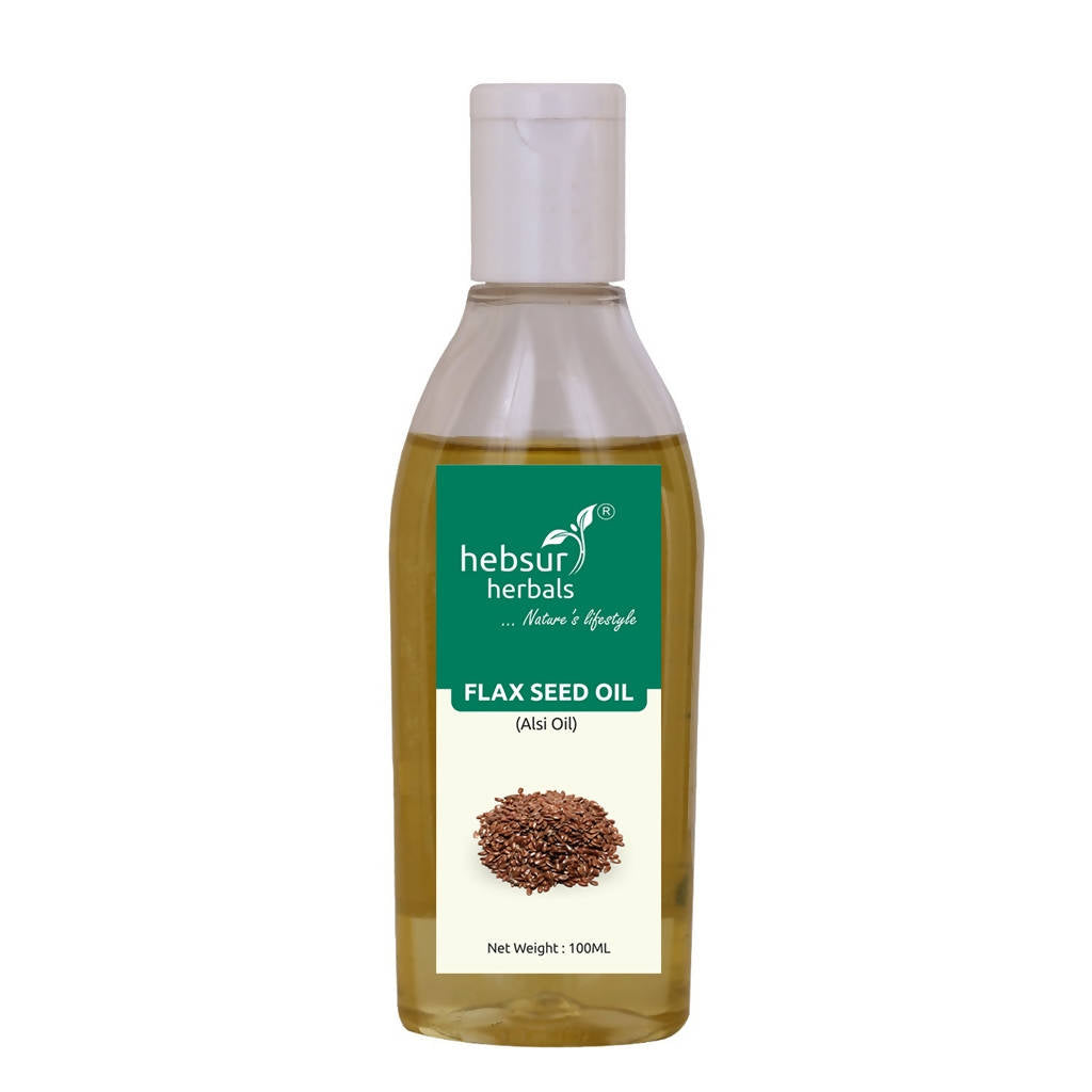 Hebsur Herbals Flaxseed Oil (Alsi Oli) | Grocsy