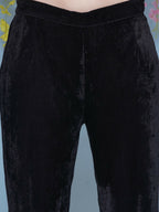 Joban Fashion Black Hand Embellished Kaftaan with ineer and Pant | Grocsy