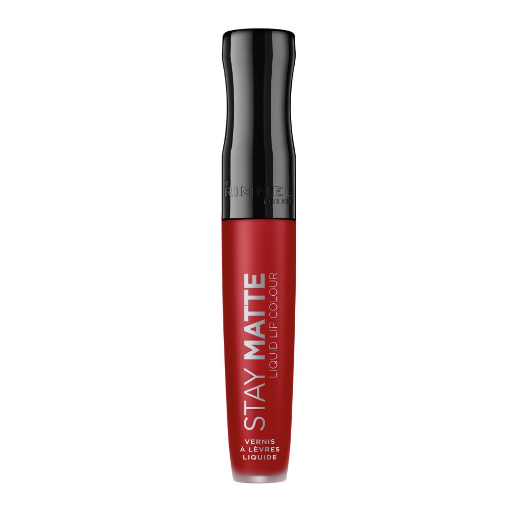 Rimmel London Stay Matte Liquid Lip Colour - 500 Fire Starter | Grocsy