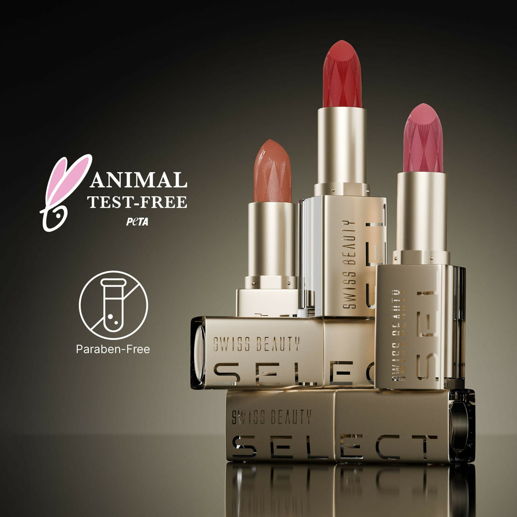Swiss Beauty Select Creme Touch Hydrating Lipstick - 3 Precious Pink | Grocsy