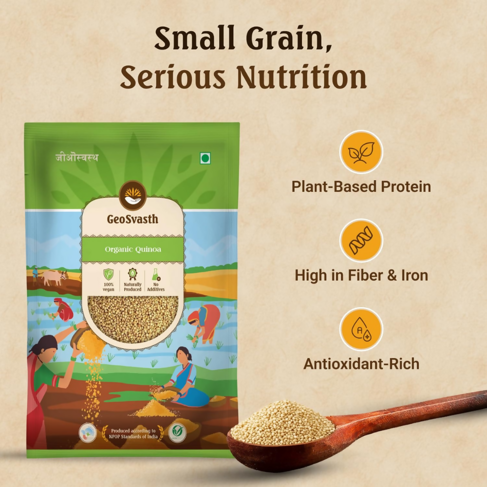 GeoSvasth Organic Quinoa | Grocsy