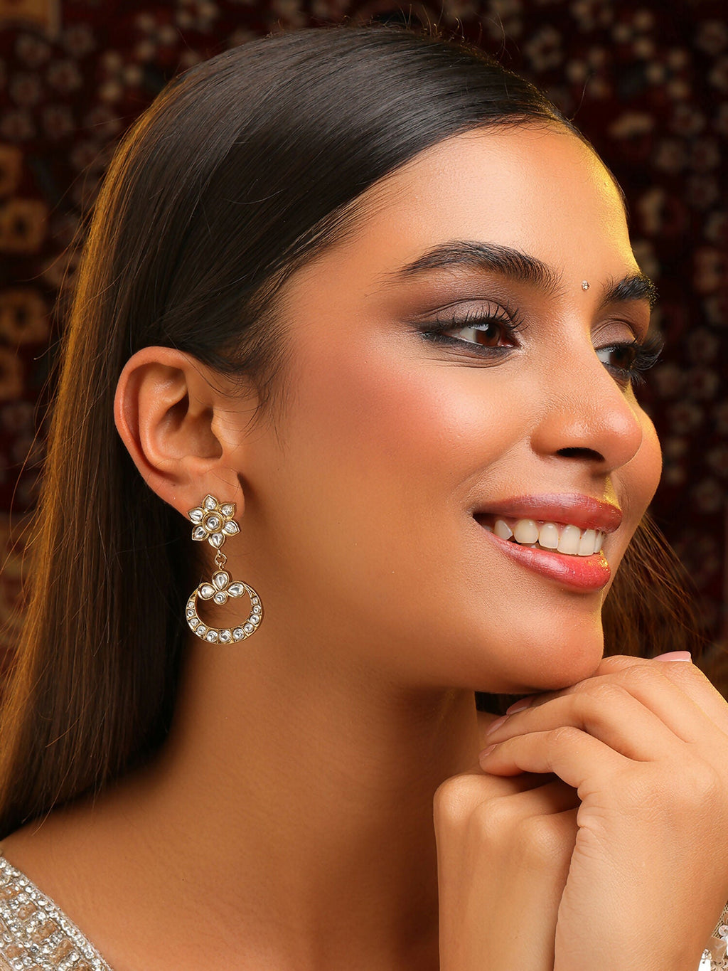 Ruby Raang Nazakat Earrings | Grocsy