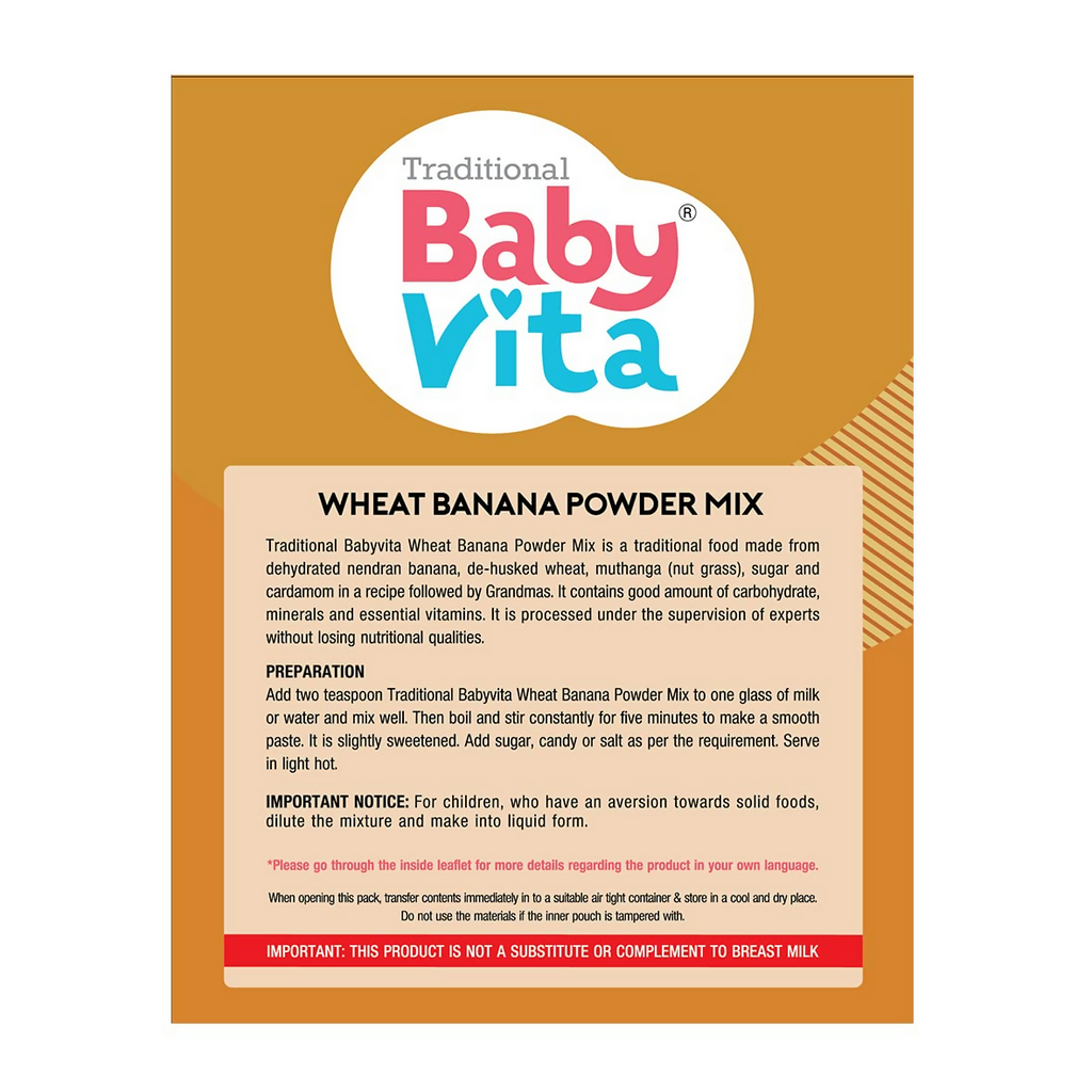 Babyvita Arbanox Wheat Banana Powder Mix | Grocsy