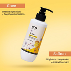 Enn Hydrating Body Lotion Cream With Ghee, Aloe Vera & Saffron | Grocsy