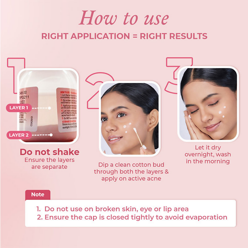The Pink Foundry Acne Spot Corrector With Salicylic Acid For Active Acne Blackheads & Whiteheads | Grocsy