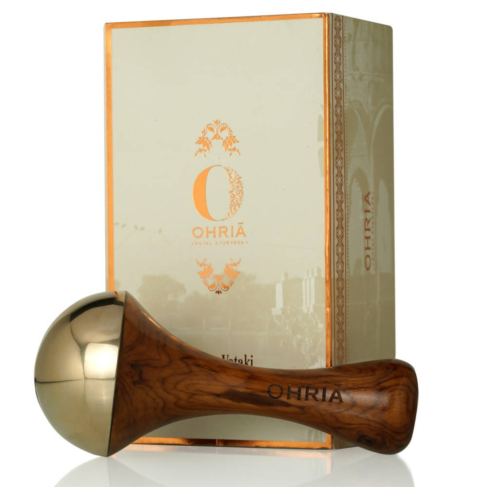 Ohria Ayurveda Kansa Foot Massage Wand | Grocsy
