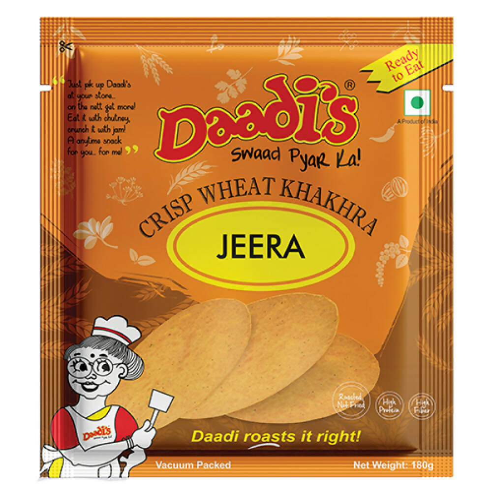 Daadi's Jeera Khakhra | Grocsy