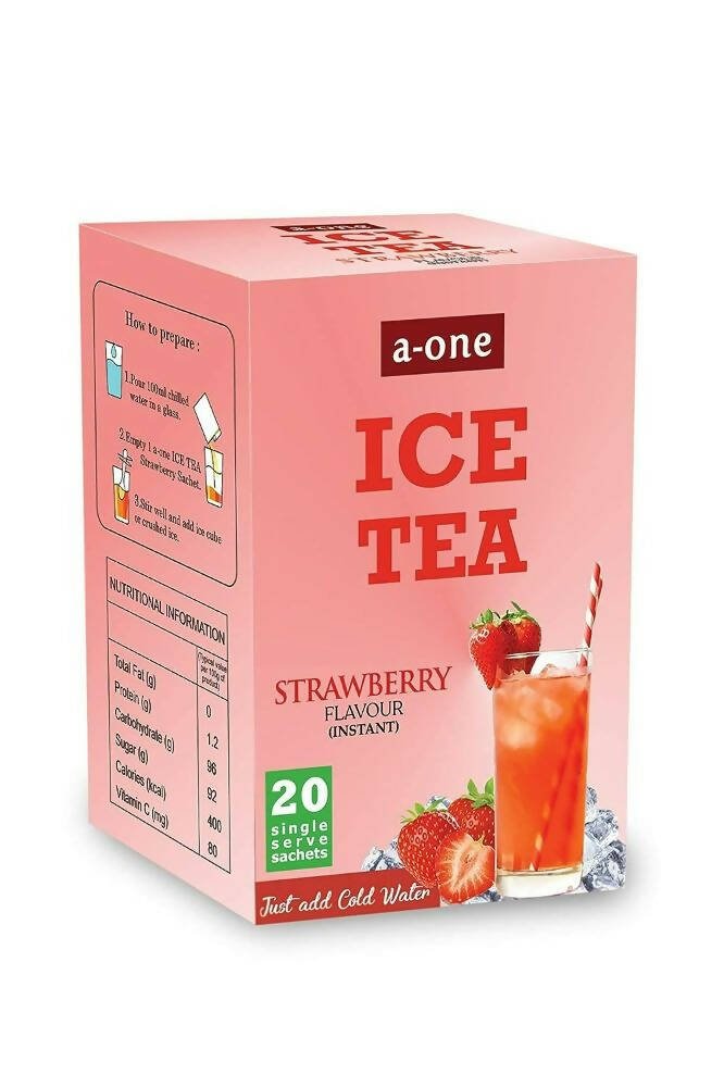 A-One Ice Tea Strawberry Flavour Instant | Grocsy