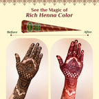 Neeta Mehendi Cone for Hand Design – 4 Henna Cones | Grocsy