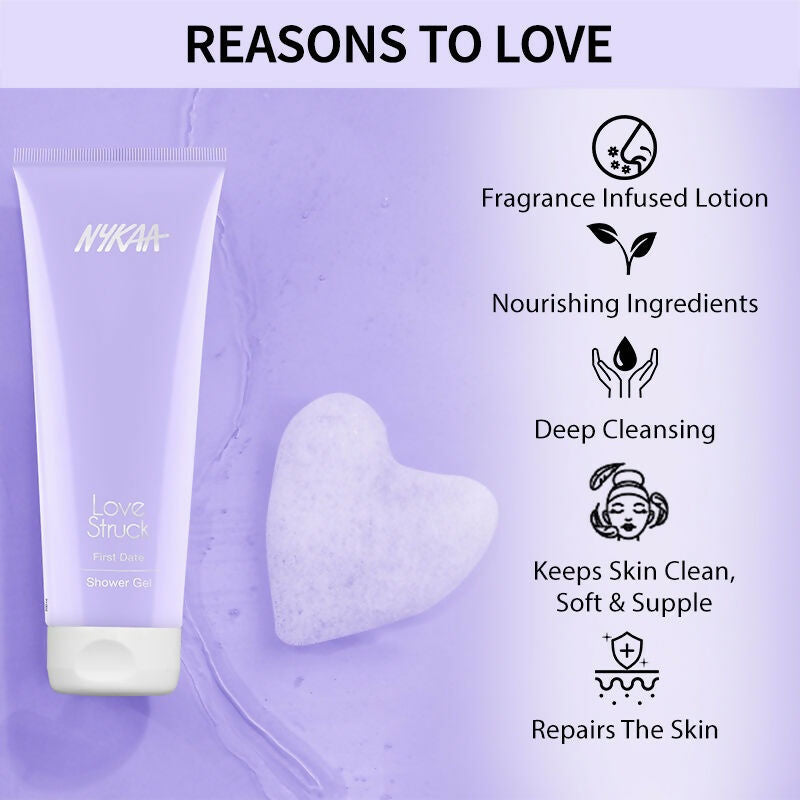 Nykaa Love Struck First Date Shower Gel | Grocsy