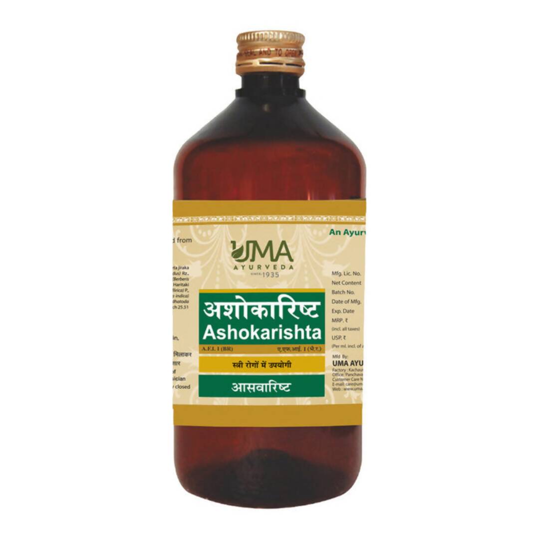 Uma Ayurveda Ashokarishta Syrup for Women | Grocsy