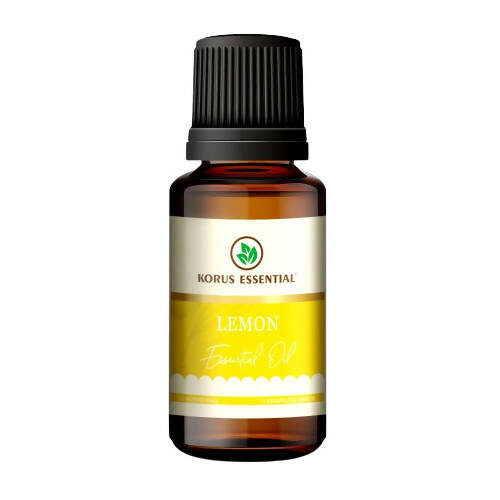 Korus Essential Lemon Essential Oil - Therapeutic Grade | Grocsy