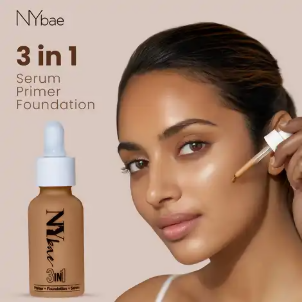 NY Bae 3 IN 1 Serum Foundation - Warm Honey 14 | Grocsy