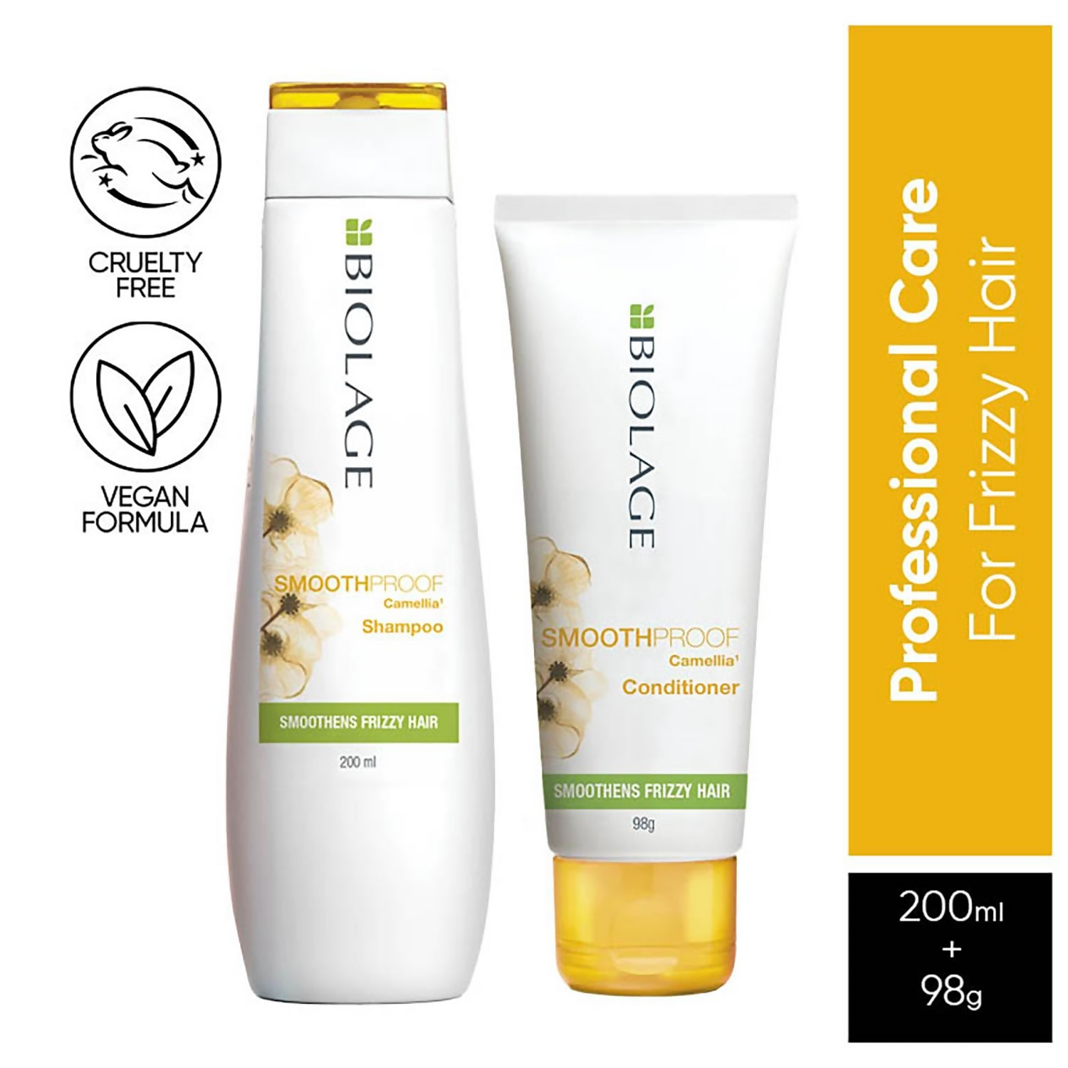 Matrix Biolage Smoothproof Anti-Frizz Shampoo And Conditioner Combo For Dry And Frizzy Hair | Grocsy