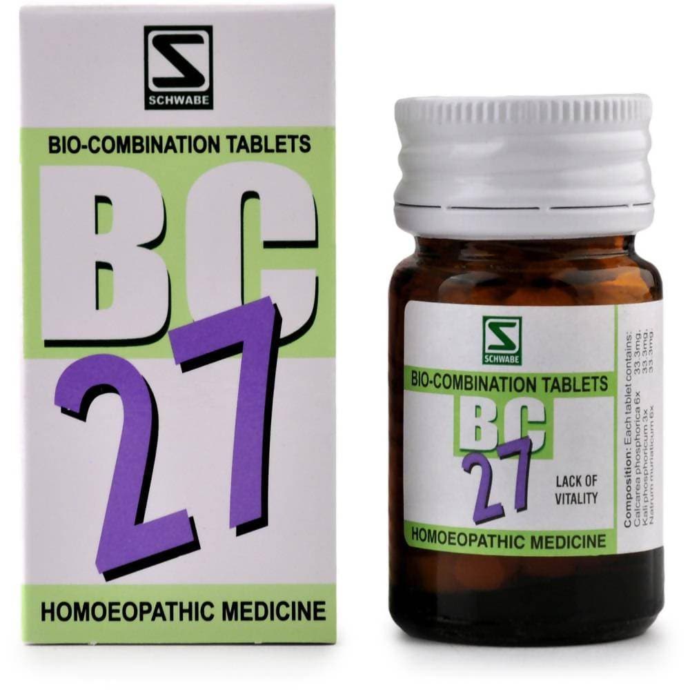 Dr. Willmar Schwabe India Bio Combination 27 Tablet | Grocsy