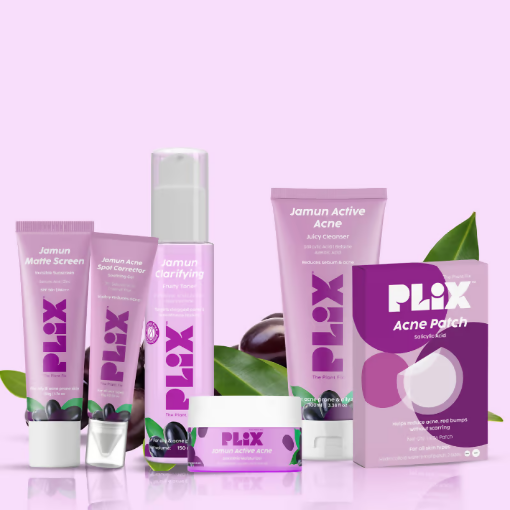 PLIX The Plant Fix Jamun Acne Kit | Grocsy