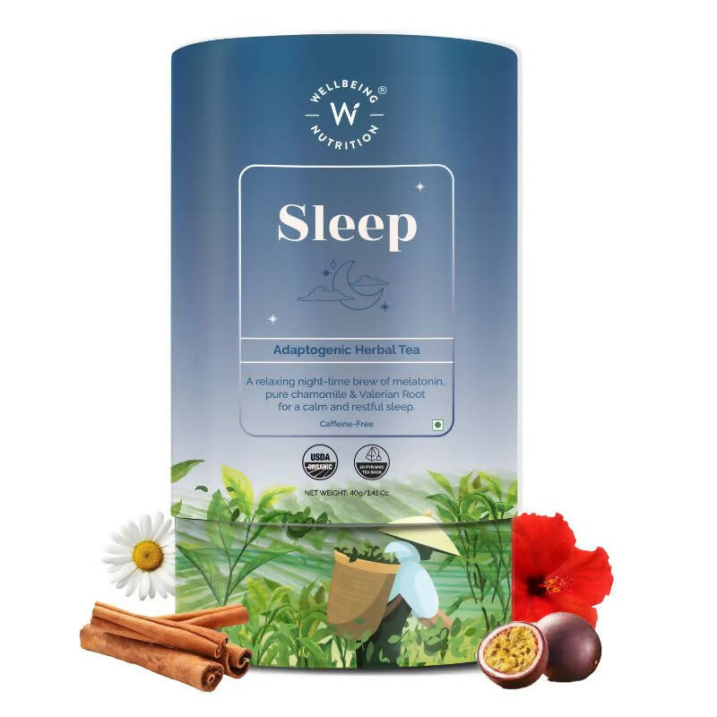Wellbeing Nutrition Sleep Tea | Grocsy