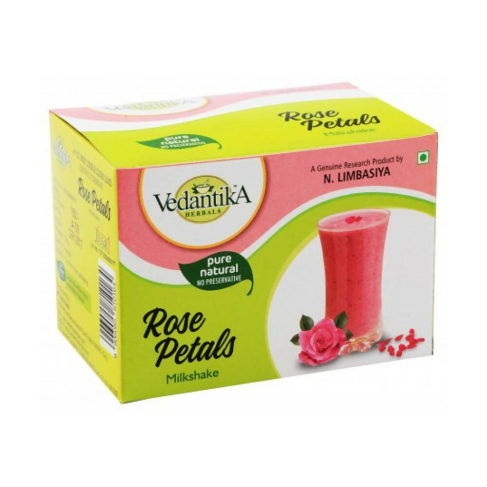Vedantika Herbals Rose Petals Milk Shake Powder | Grocsy