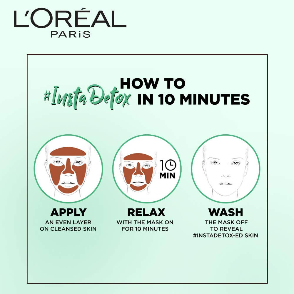 L'Oreal Paris Pure Clay Mask Exfoliate & Refine Pores | Grocsy