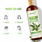 Oraah Hair Care Combo (Miracle Hair Oil + Hair Mask) | Grocsy