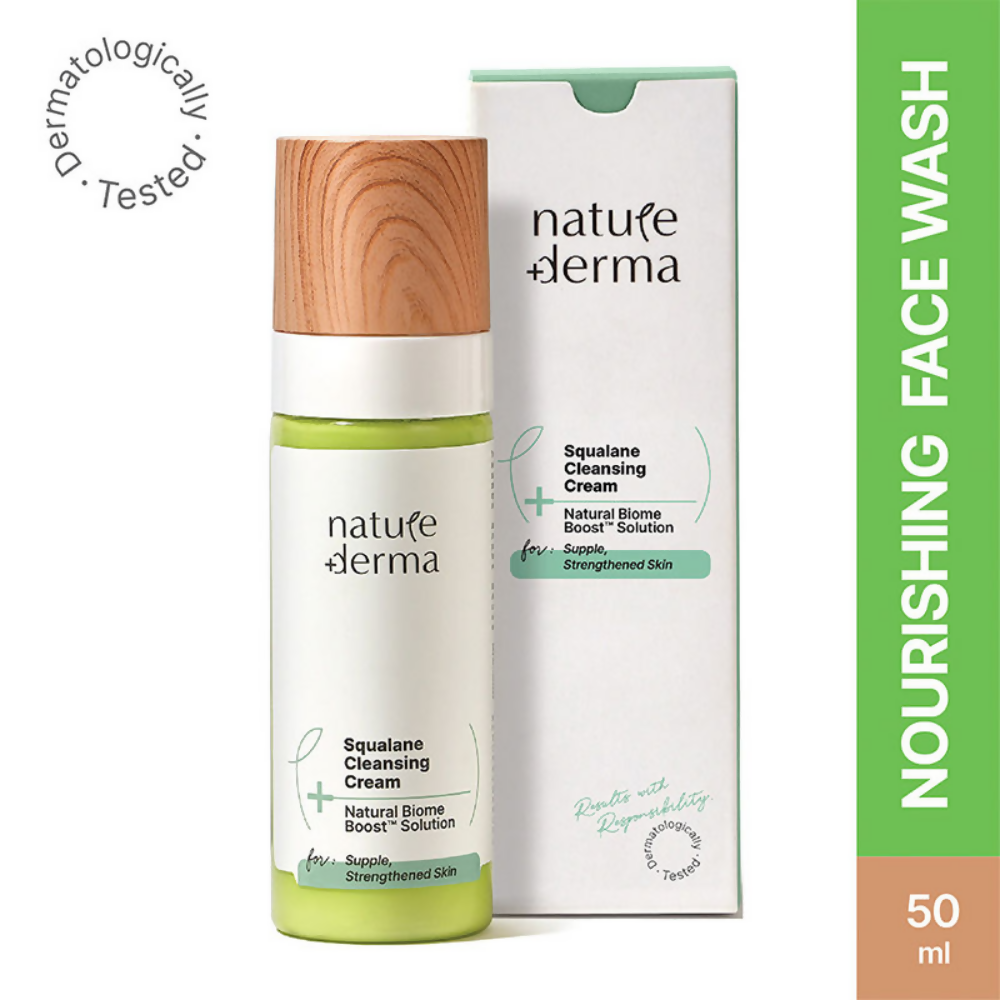 Nature Derma Squalane Cleansing Cream | Grocsy