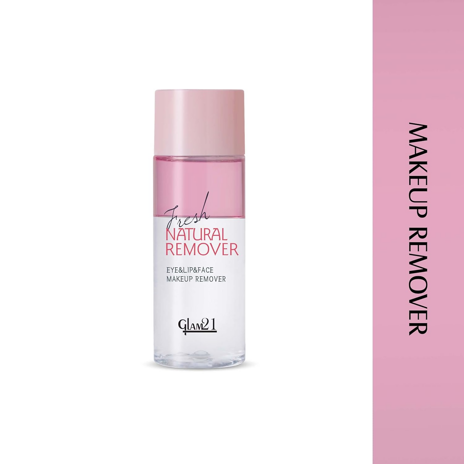 Glam21 Makeup Remover For Water-Proof & Long Lasting Makeup - Pink | Grocsy