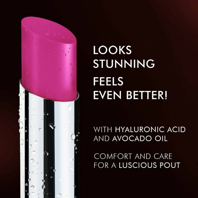 Lakme Absolute Skin Dew Satin Lipstick - 206 Pink Flush | Grocsy