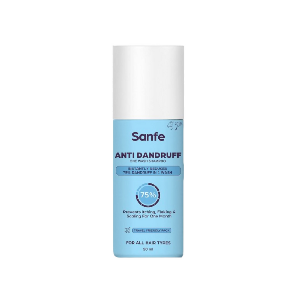Sanfe Anti Dandruff One Wash Shampoo | Grocsy