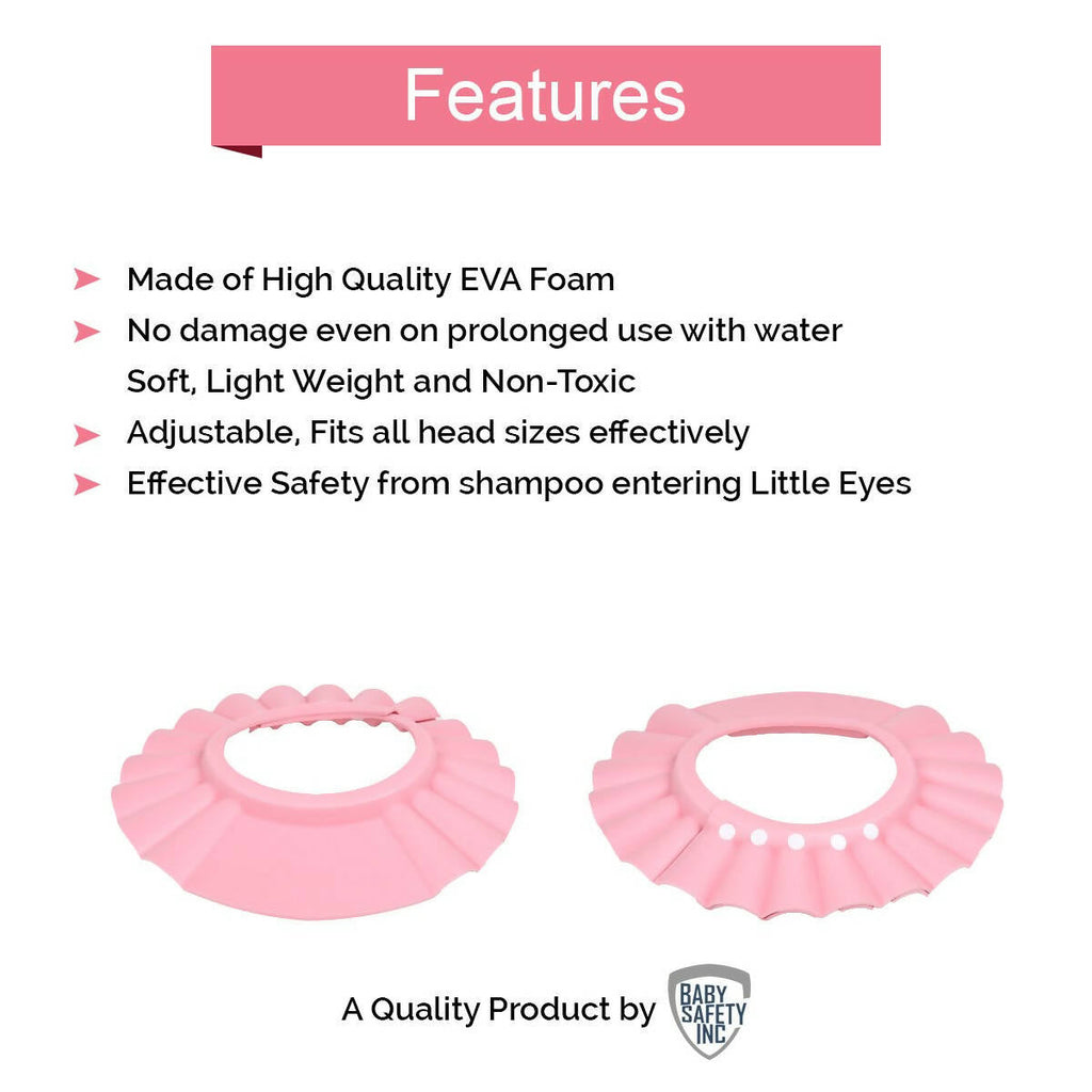 Safe-O-Kid No Tears, Fit-All Adjustable Kid'S Shampoo Hat | Grocsy
