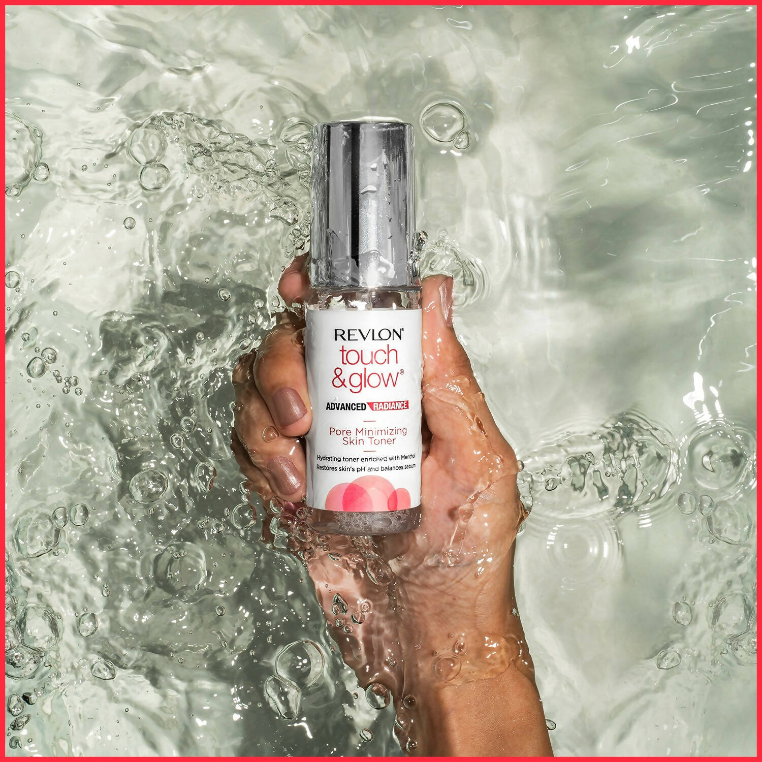 Revlon Touch & Glow Advanced Radiance Pore Minimizing Skin Toner | Grocsy