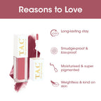 TAC - The Ayurveda Co. Liquid Matte Nude Lipstick | Grocsy