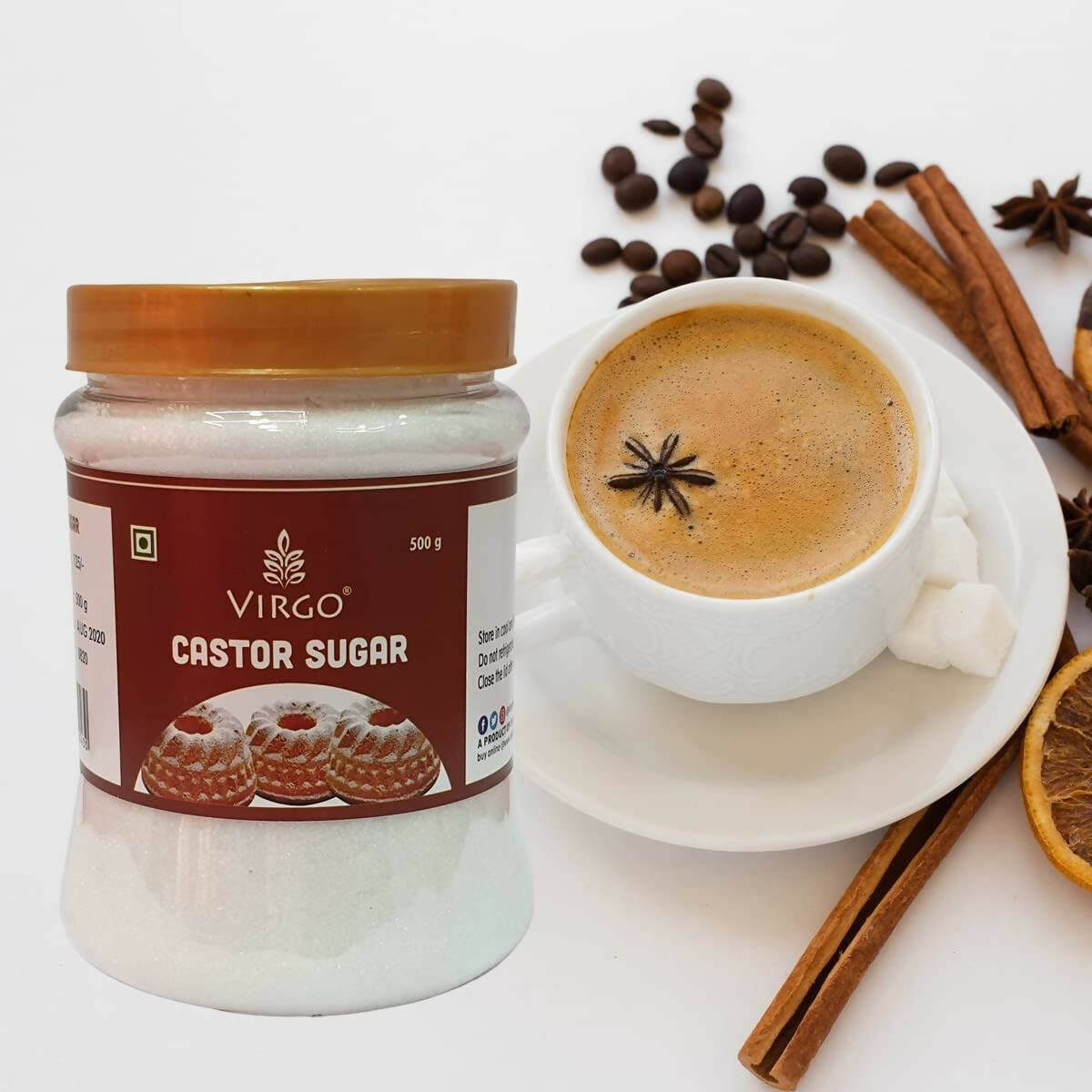 Virgo Castor Sugar | Grocsy