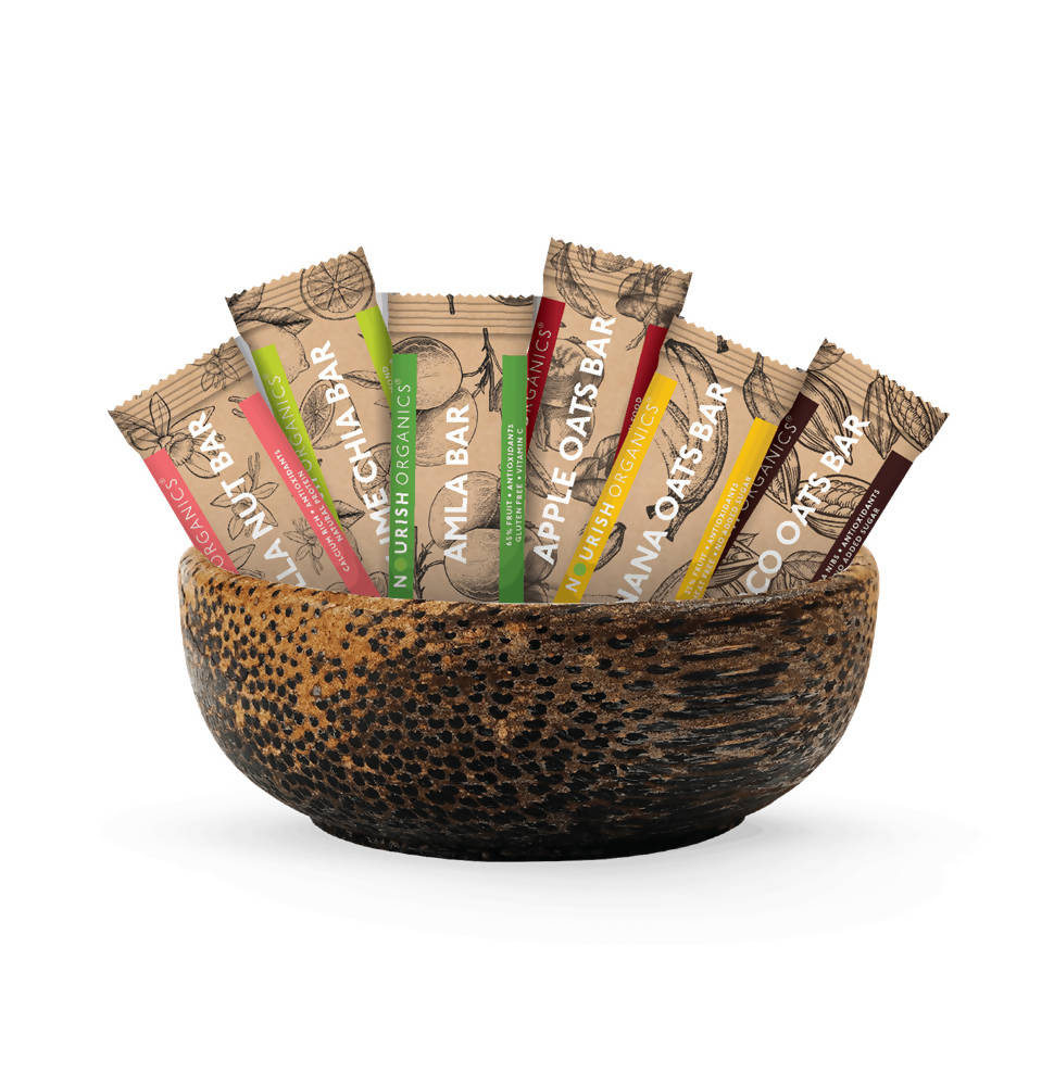 Nourish Organics Variety Bars Pack | Grocsy