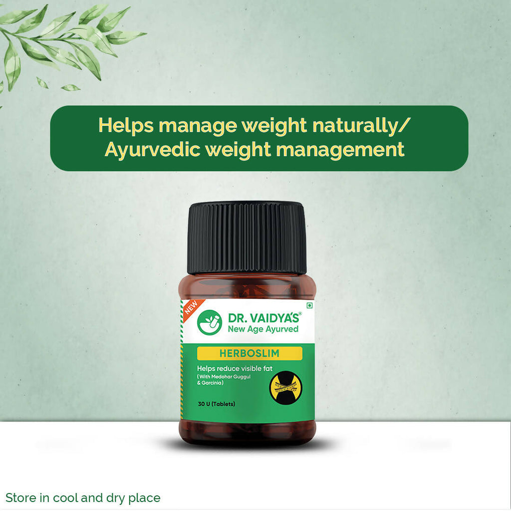 Dr. Vaidya's Herboslim Tablets | Grocsy