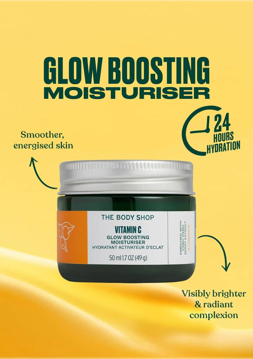 The Body Shop Vitamin C Glow Boosting Moisturiser | Grocsy