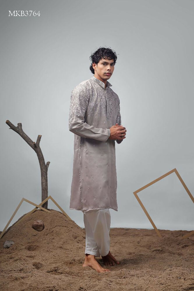 Modal Designer Embroidery Work Kurta Set - Mahotsav | Grocsy