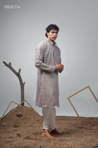 Modal Designer Embroidery Work Kurta Set - Mahotsav | Grocsy