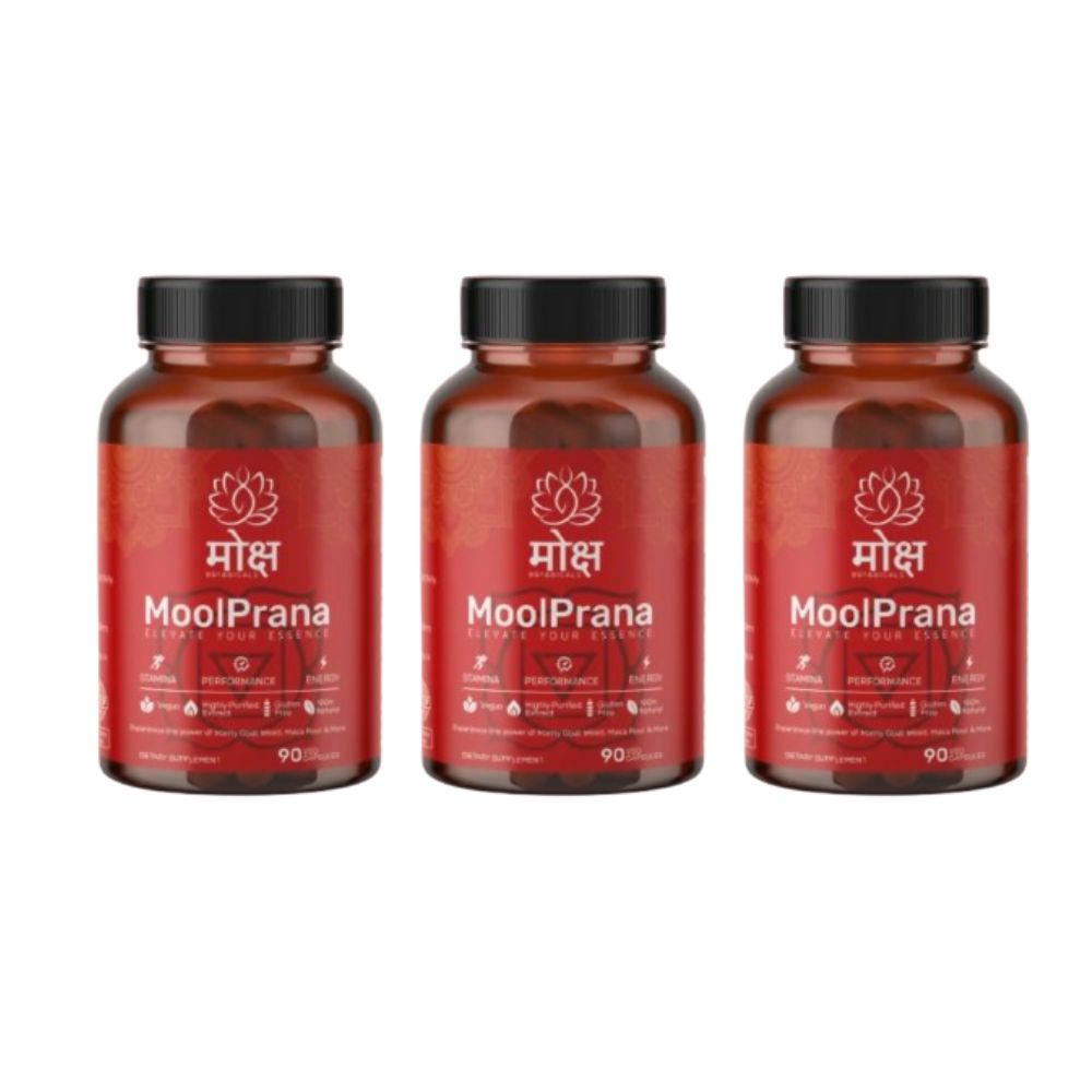 Moksha Botanicals Moolprana Capsules | Grocsy