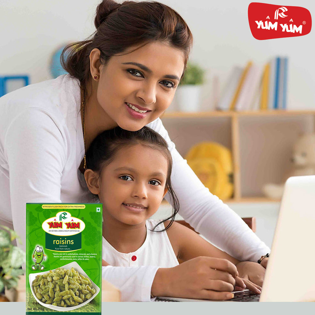 Yum Yum Green Raisins Box | Grocsy