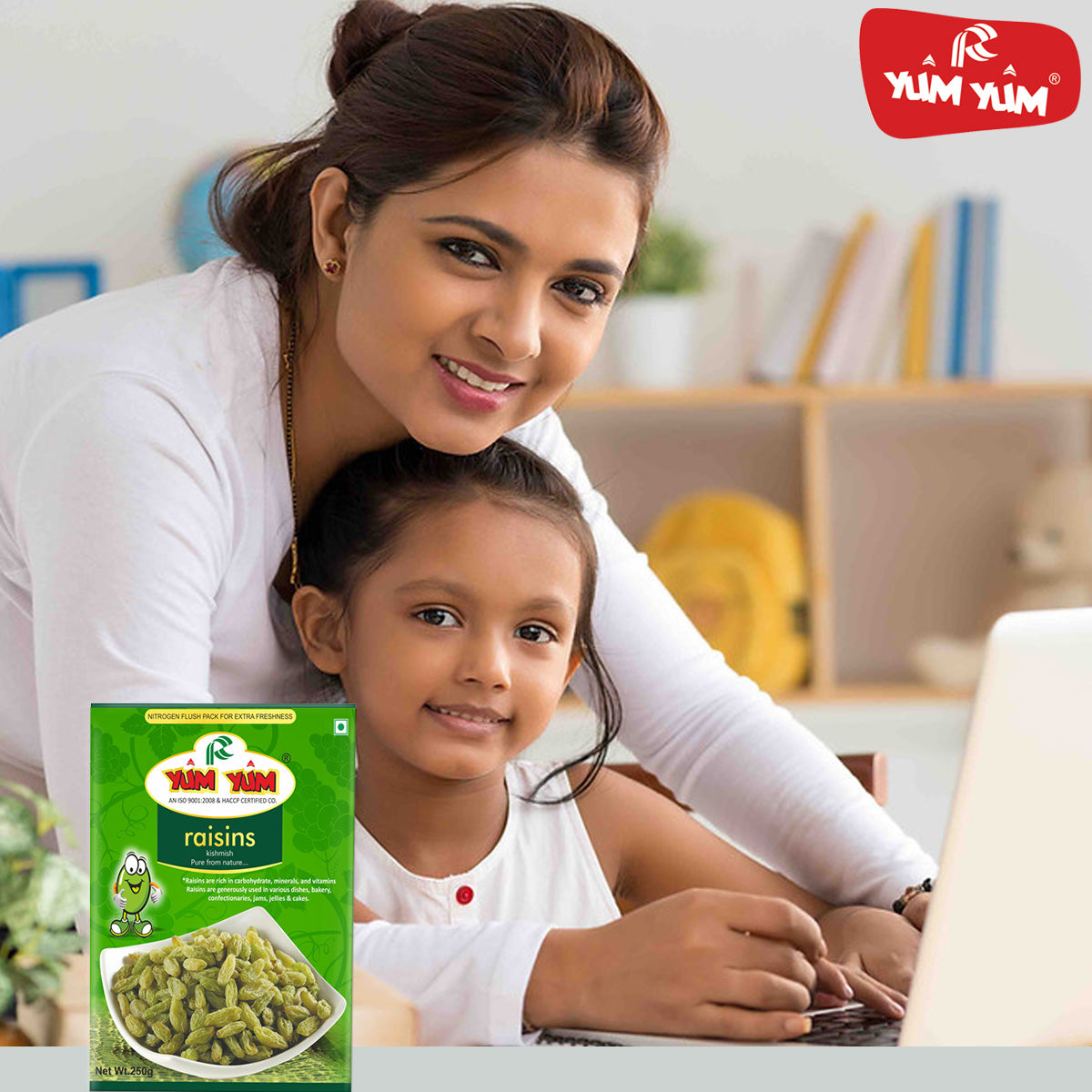Yum Yum Green Raisins Box | Grocsy