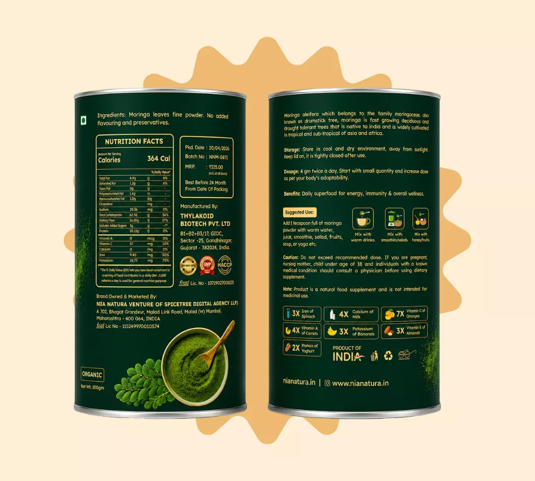 Nia Natura Moringa Powder | Grocsy
