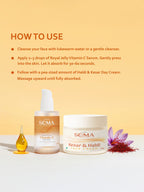 Soma Essential Apian Morning Glow Ritual - Vitamin C Serum + Haldi Kesar Cream | Grocsy