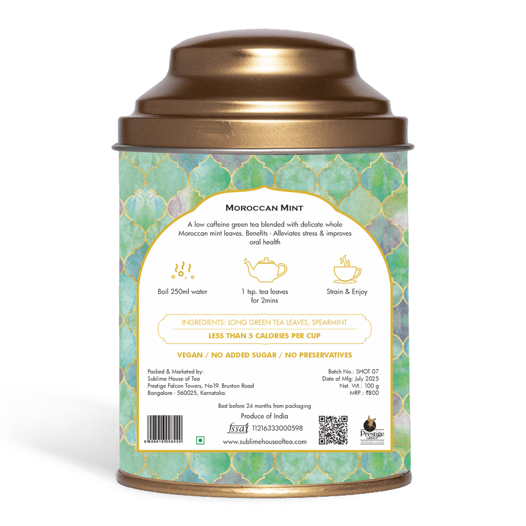 Sublime Inspiring Awe Moroccan Mint | Grocsy