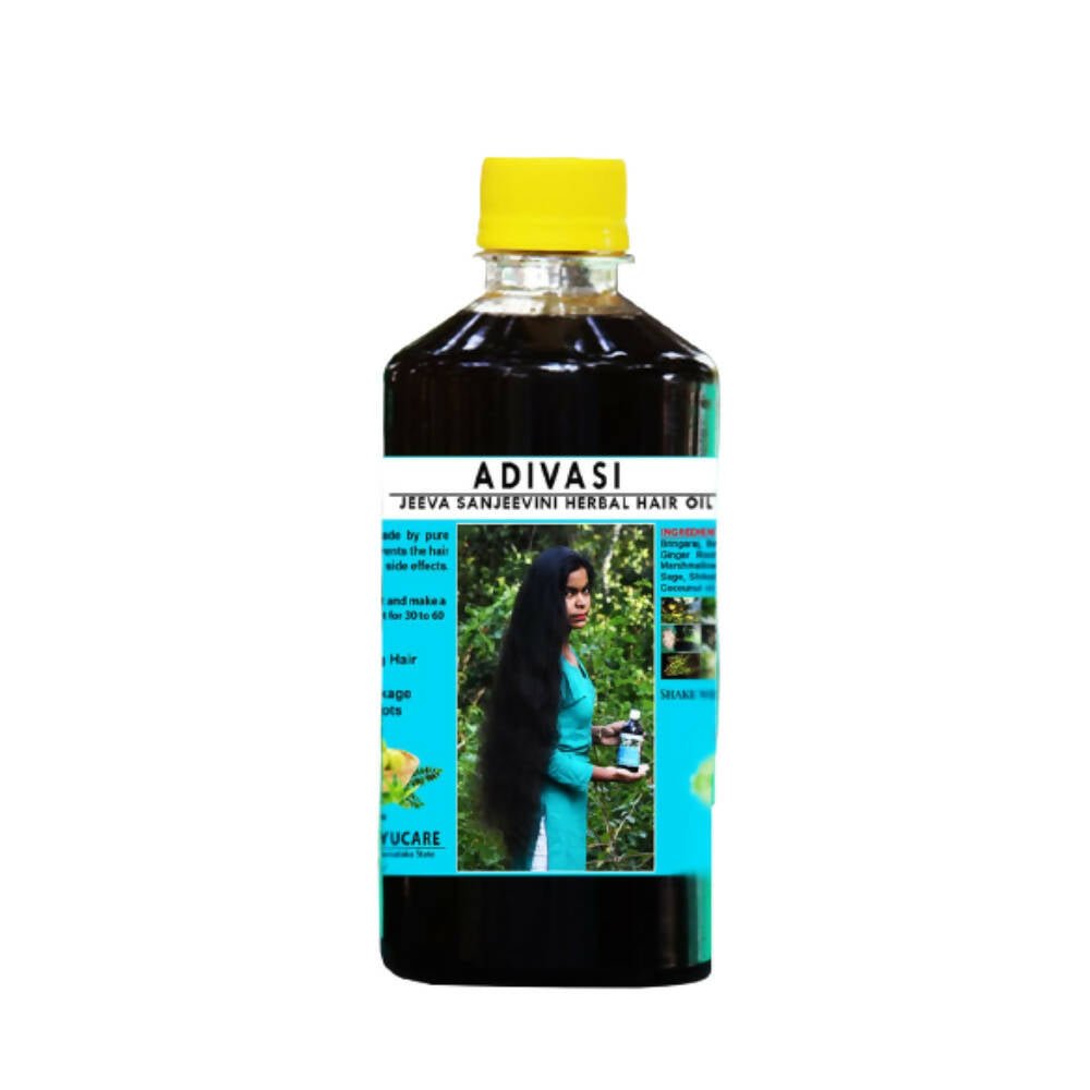 Adivasi Jeevasanjeevini Herbal Hair Oil | Grocsy