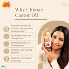 Dorjee Wellness Wood Pressed Castor Oil | Grocsy