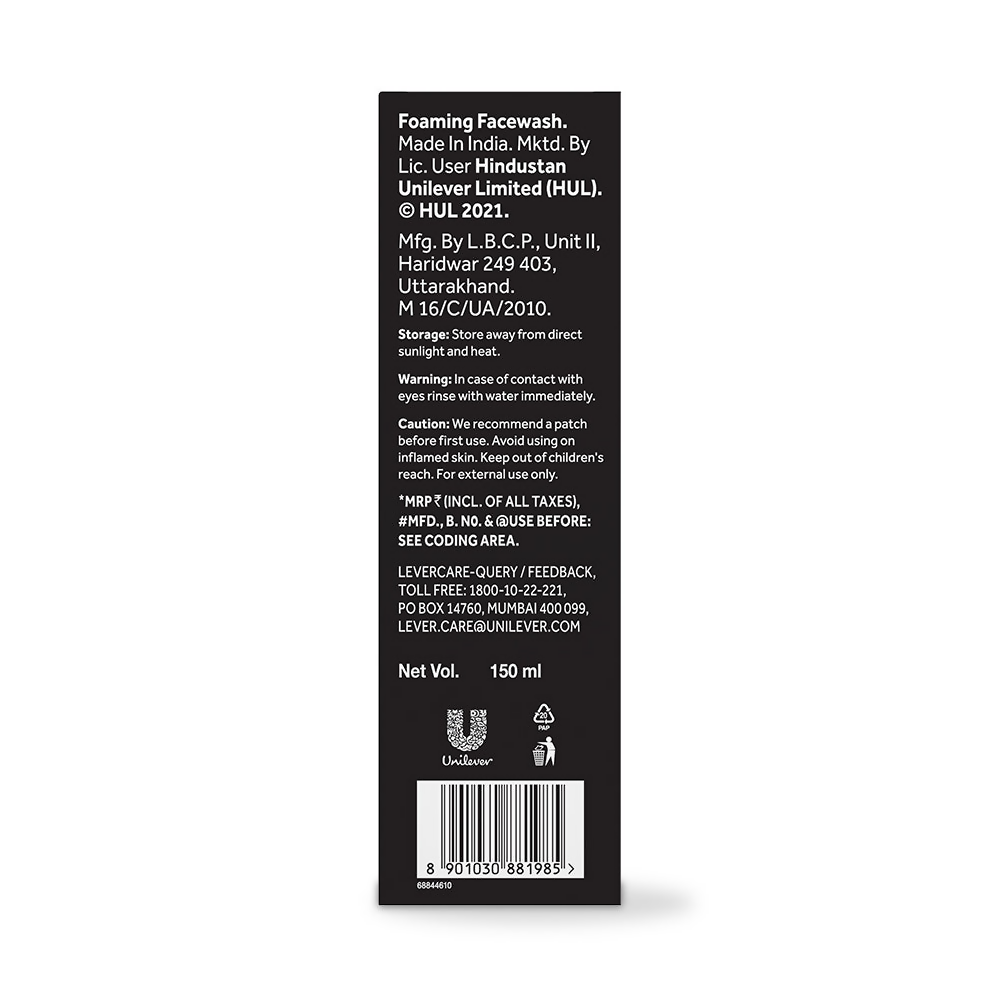 Ponds Pure Detox Foaming Brush Facewash | Grocsy
