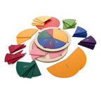 Nesta Toys Fraction Puzzle - Montessori Puzzle (57 Pcs) | Grocsy