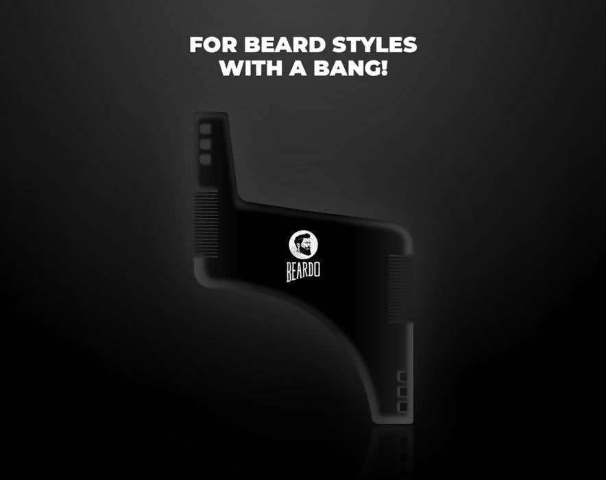 Beardo Boomerang Comb Shaping Tool | Grocsy